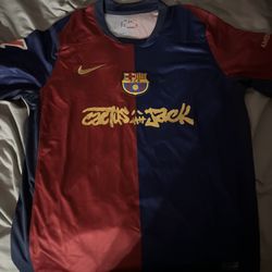 FC Barcelona X Travis Scott Limited Edition Match Home 2024/25 Jersey