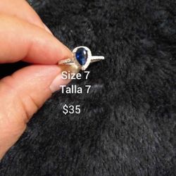925 Sterling Silver Women's Rings/Anillos De Plata 925 Para Dama