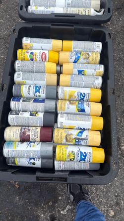 Spray cans