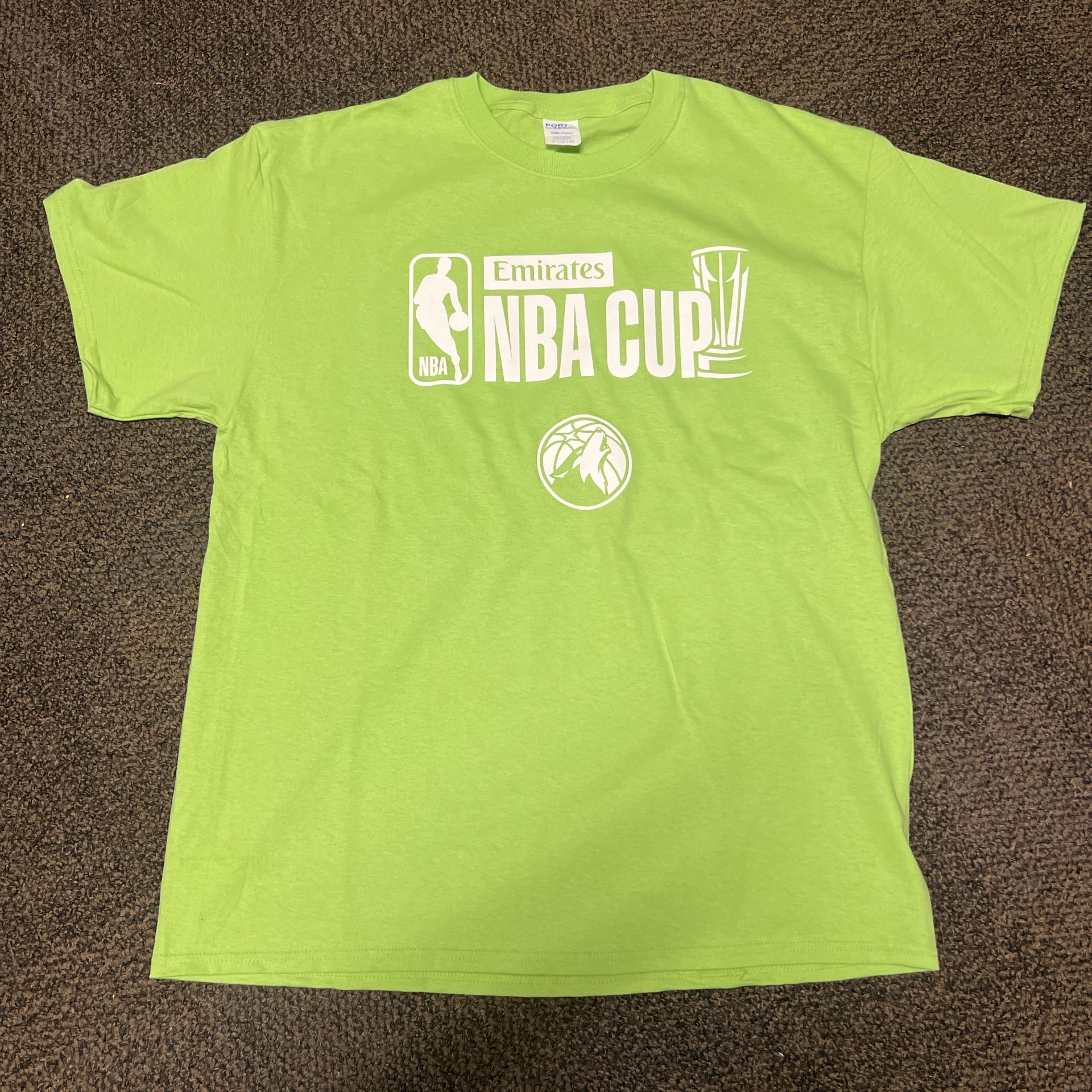 Minnesota Timberwolves NBA cup Emirates T-shirt