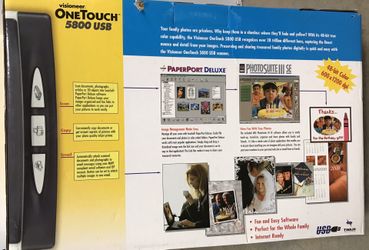 one touch 5800 usb flatbed scanner