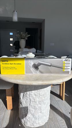 HOTO Flexi Cordless Spin Scrubber