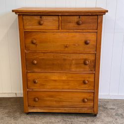 Very old solid wood dresser