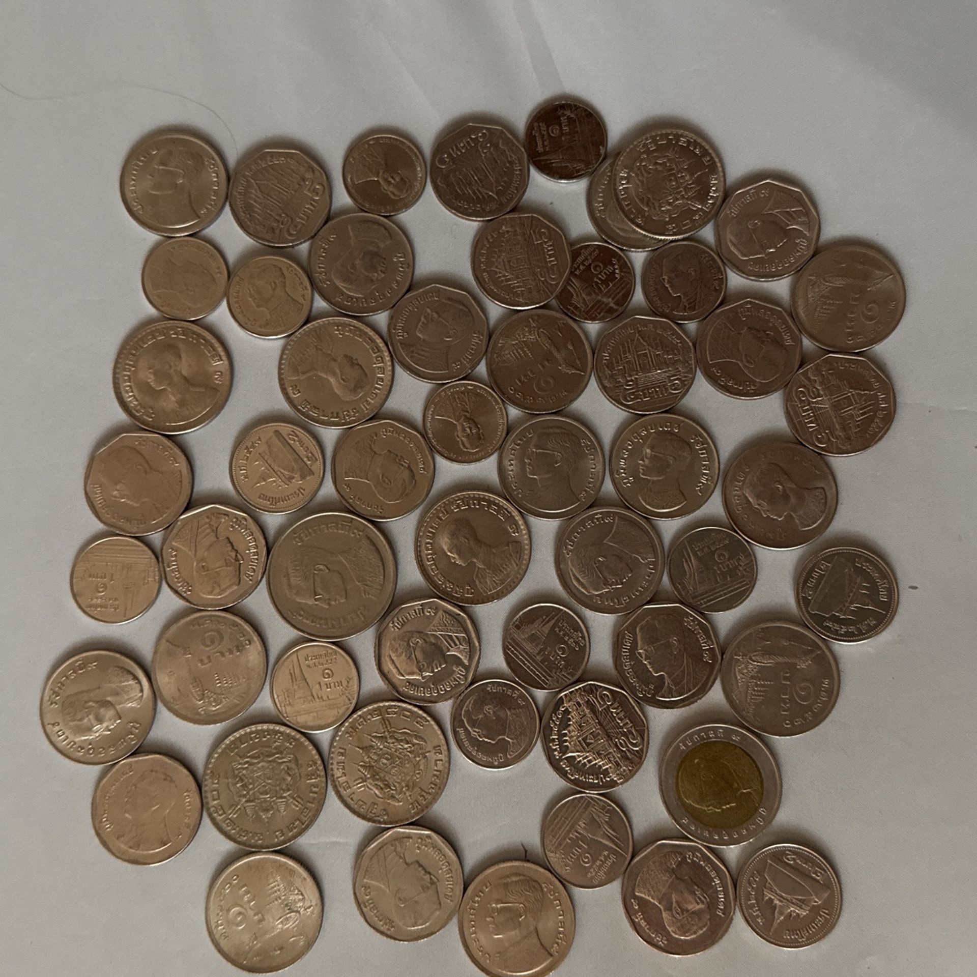Thailand. Coins King Bhumibol A Dulyaly Rama 