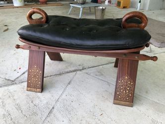 Pakistani camel seat / foot rest