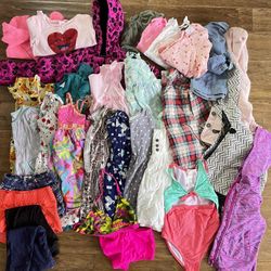 Bundle Of 4T Girl Clothing - 29 Pieces Total 