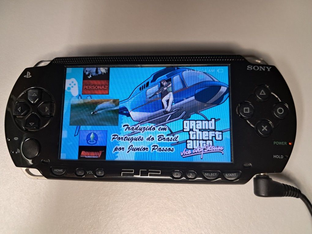 🔥 Modded Sony PlayStation PSP Console (Black) – Loaded with games! 🔥