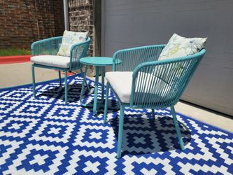 Project 62 patio chairs and table set