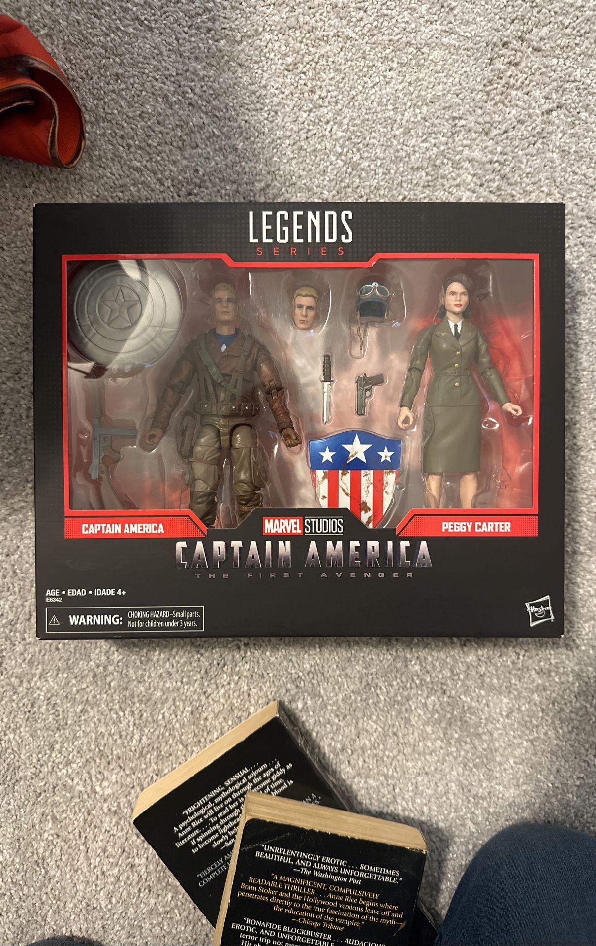 Marvel Legends Series Captain America And Peggy Carter