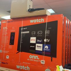 65”ONN ROKU SMART TV 4K