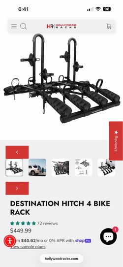 Hollywood Racks-4 bike rack $350