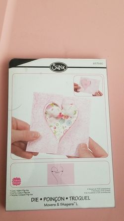 Sizzix heart card