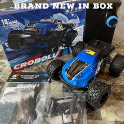 CROBOLL 1/14 Hobby RC Brushed Monster Truck, 50-70 KPH RTR (BRAND NEW IN BOX)