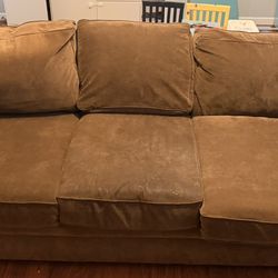 Brown Couch - 3 Seat