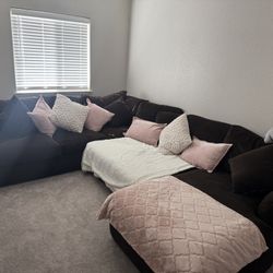 Brown Couch 