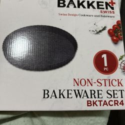Bakken- Swiss Tart Pan – Quick Release Removable Base, Non-Stick Fluted Edge