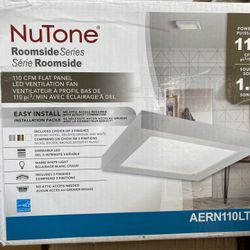 NuTone  FLAT PANEL LED VENTILATION FAN