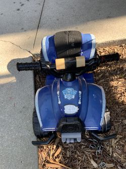 Paw patrol 4 wheeler