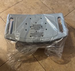 Drive Deluxe Heavy Duty Bath Chair with Back Support up to 300 lbs