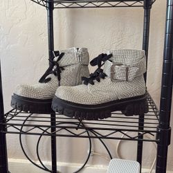 Rhinestone Boots