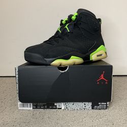 VNDS JORDAN 6 ELECTRIC GREEN SIZE 9.5