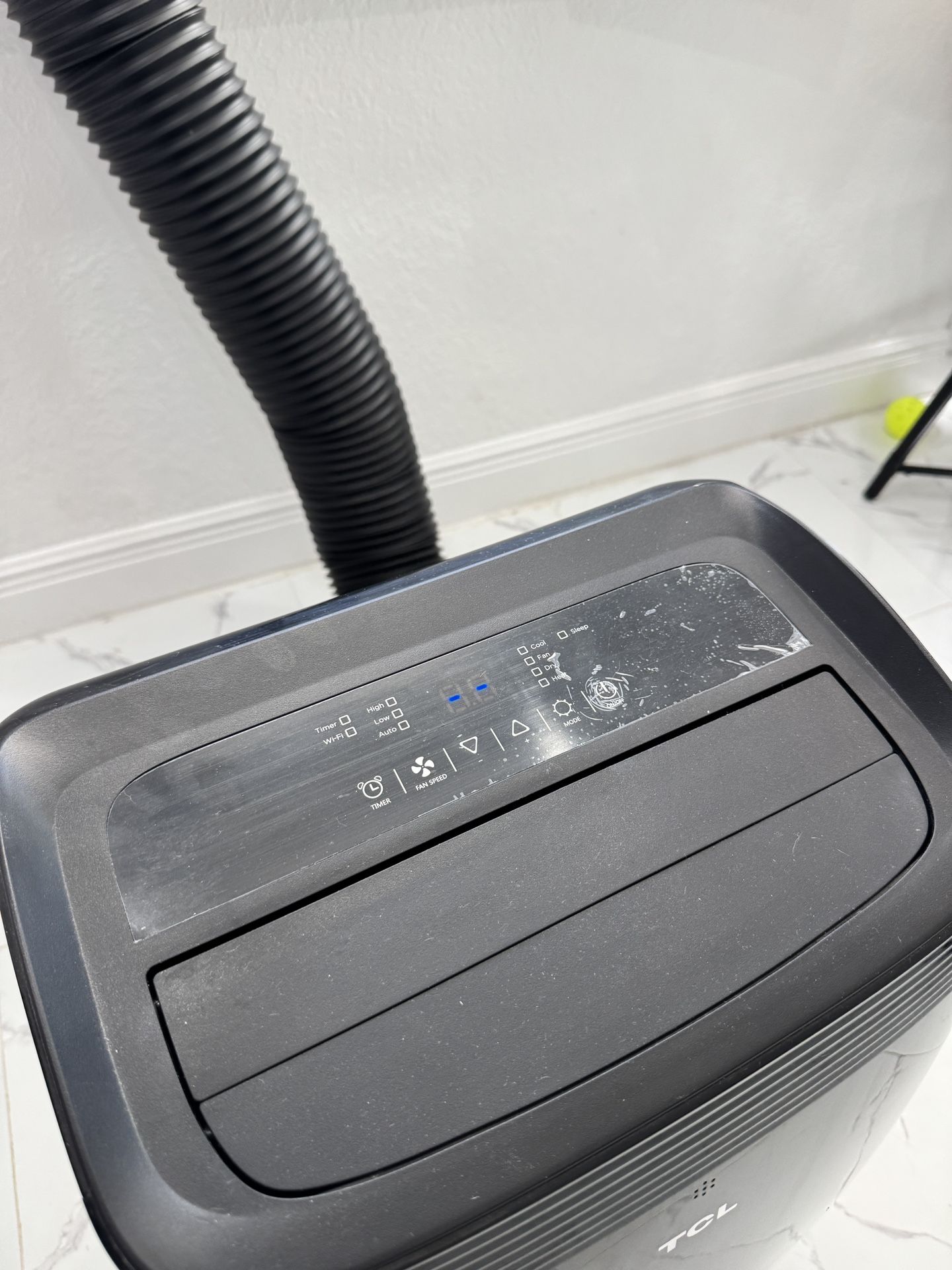 TCL 10,000 BTU Portable Air Conditioner (AC) And Heater - Black