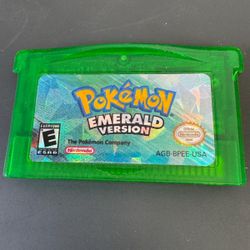Custom Copy of Pokemon emerald for GBA Gameboy advance