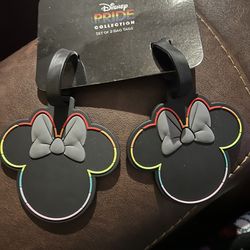 Set Of 2 Minnie Mouse Luggage Tags