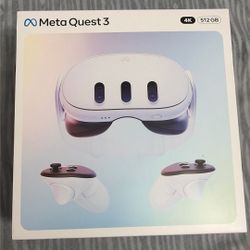 New Meta Quest 3 512gb Sealed