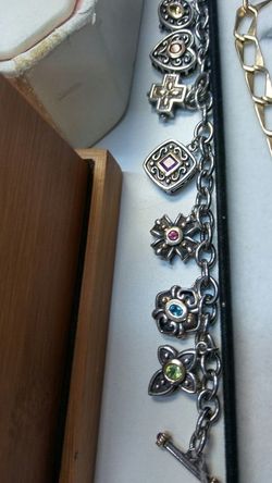 Sterling silver .925. With 14kt. Overlay