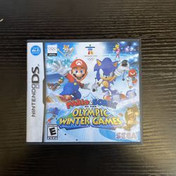 Mario Sonic Olympic Winter Games Cars/manual Only 