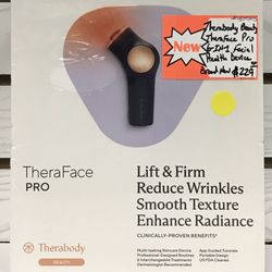 Therabody Beauty TheraFace Pro 6-in-1 Facial Health Device Brand New 