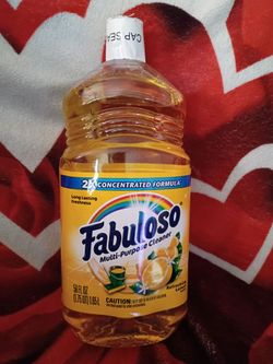 Fabuloso multi-purpose lemon scent cleaner
