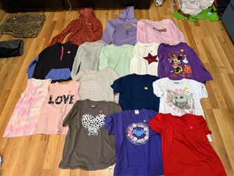 Variety of girls tops in a size 10/12