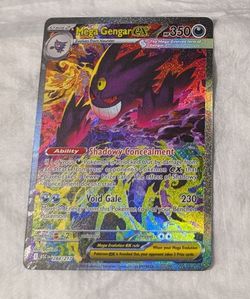 Mega Gengar ex Pokémon Card 284/217 Special Illustration Rare NM