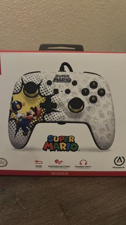 Nintendo switch super Mario wired controller