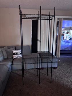 🖤 Closet Organizer / Clothing Rack – $30 OBO