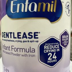 ENFAMIL GENTLE LEASE BABY FORMULA 