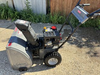 Craftsman 24 In Snow Blower Excellent Condition With Electric Starter!