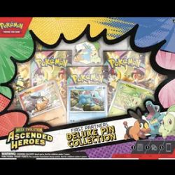 Ascended Heroes First Partners Deluxe Pin Collection 