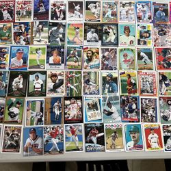 Box Of Baseball Sports Cards