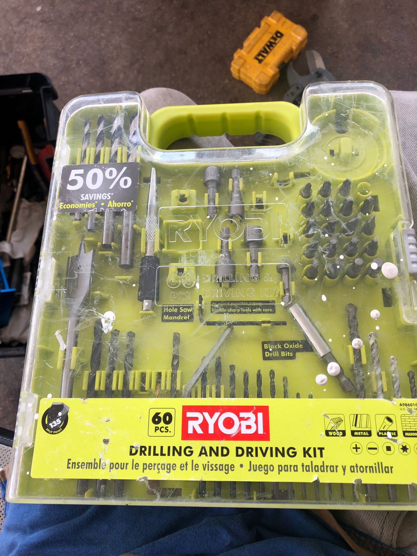 Rioby drilling and driving kit.