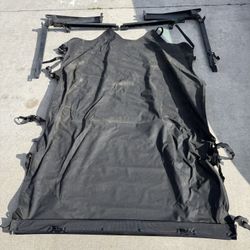 Sun Shade Convertible Top for Jeep Wrangler JK JKU 4-Door 2007–2018