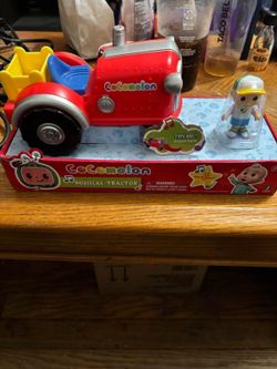 Cocomelon Musical Tractor Toy