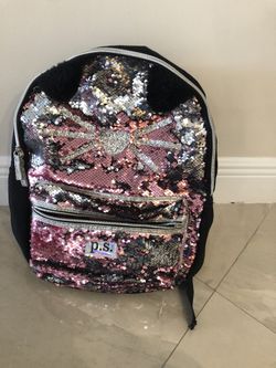 Girls sequin backpack