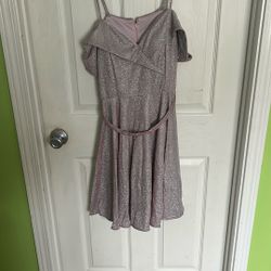 Purple Glitter Dress