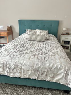 Queen size bed frame only