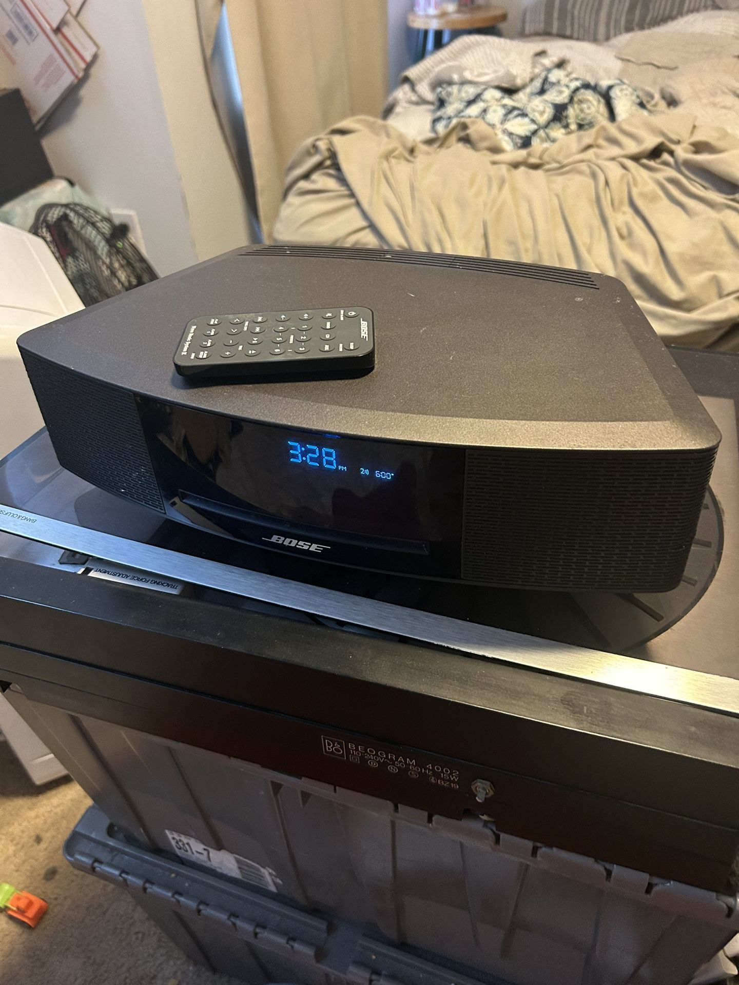 Bose Wave Music System IV Black W/ Remote