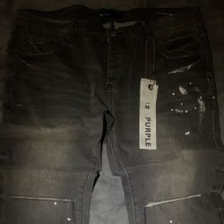 Purple Jeans Gray