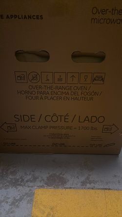Over the range microwave